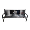 Witt Custom Red Wings Black Custom Outdoor Benches