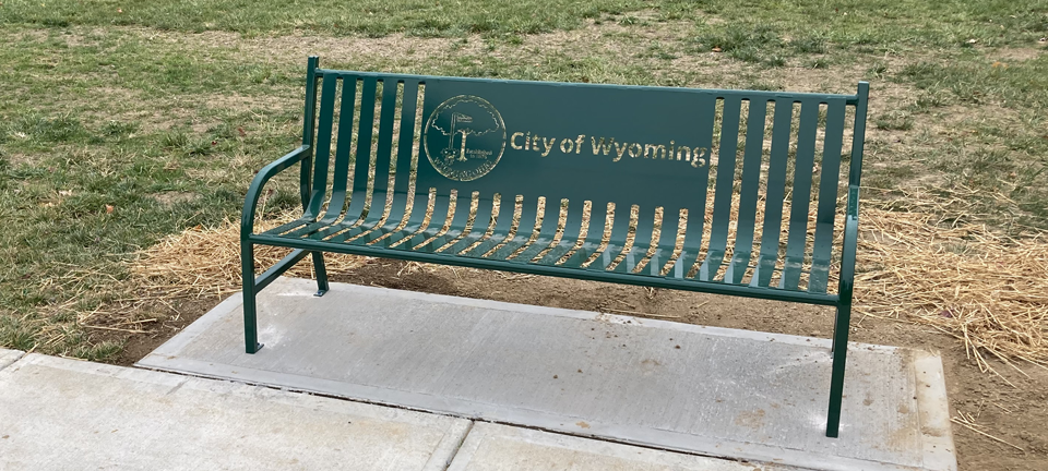 custom outdoor bench