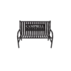 Witt Custom Outdoor Benches Black Campbell University Transparent