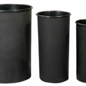 Witt Custom Branded Trash Cans Black Stadium Liners