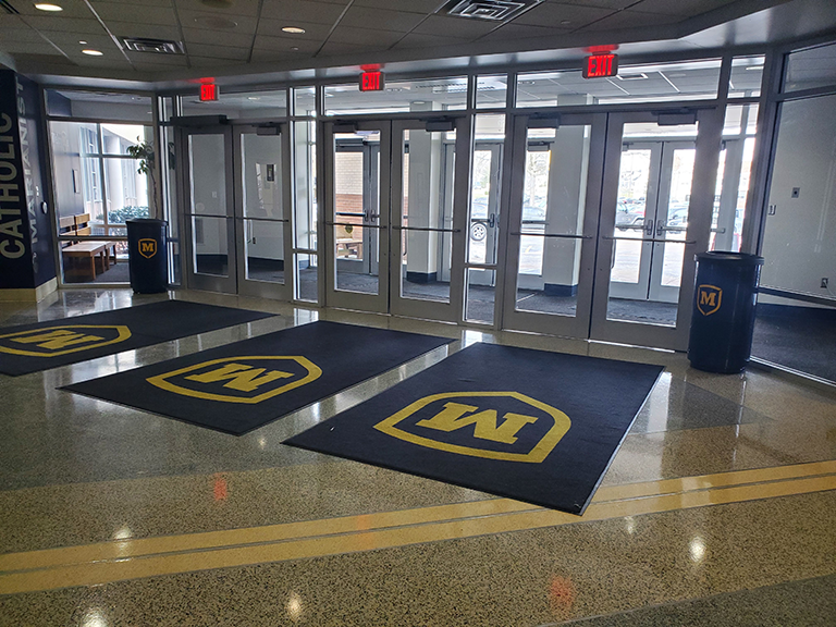 Witt Custom Moeller Logo Stadium Trash Cans