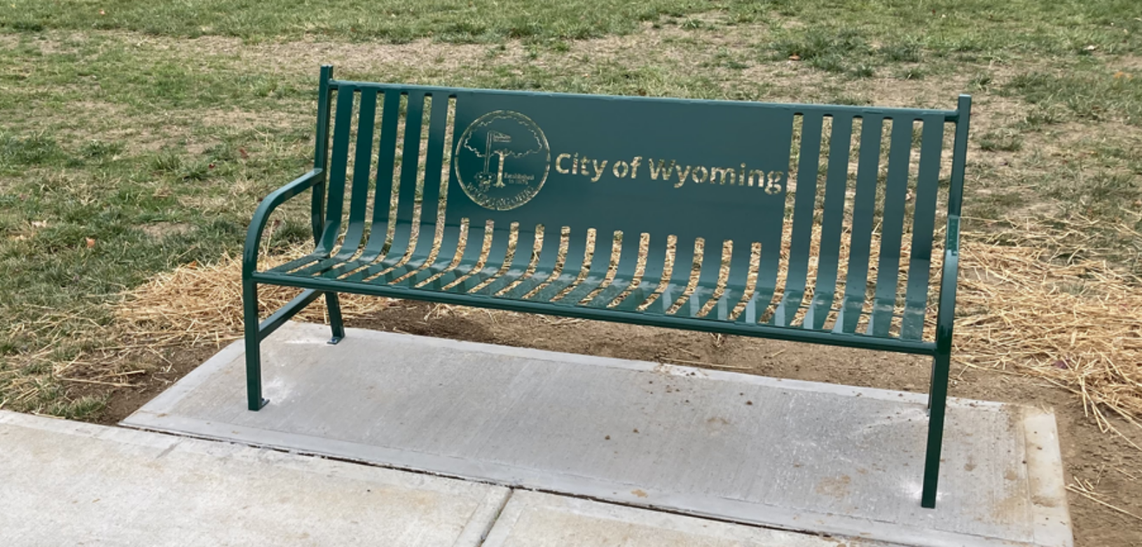 custom outdoor bench